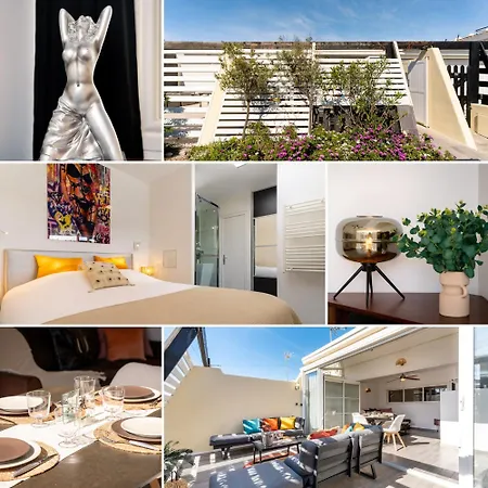 Urban Muse - Cosy - Terrasse - Port Nature Village Naturiste - Parking
