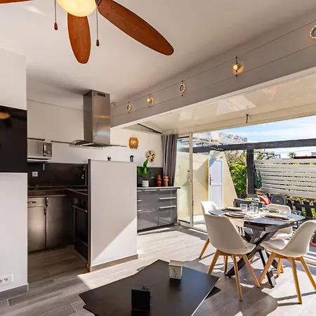 Appartement Urban Muse - Cosy - Terrasse - Port Nature Village Naturiste - Parking *
