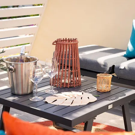 Appartement Urban Muse - Cosy - Terrasse - Port Nature Village Naturiste - Parking Agde