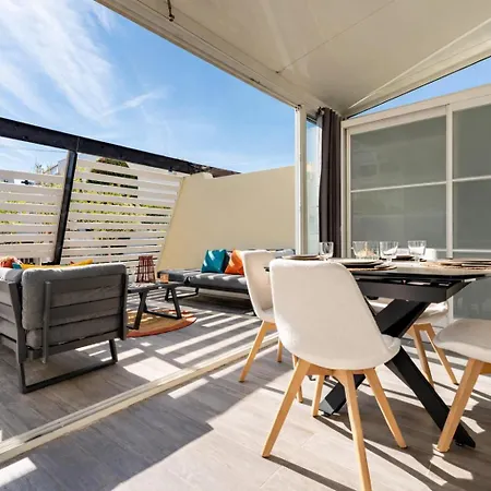 Appartement Urban Muse - Cosy - Terrasse - Port Nature Village Naturiste - Parking