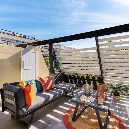 Urban Muse - Cosy - Terrasse - Port Nature Village Naturiste - Parking Appartement *